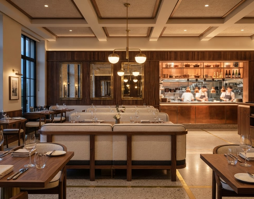 Dining and hospitality spaces people return to