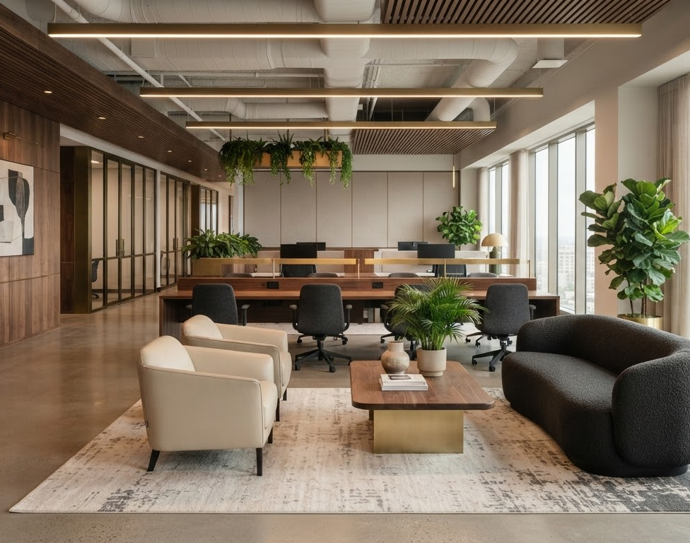 Dated Office to Modern Workspace after